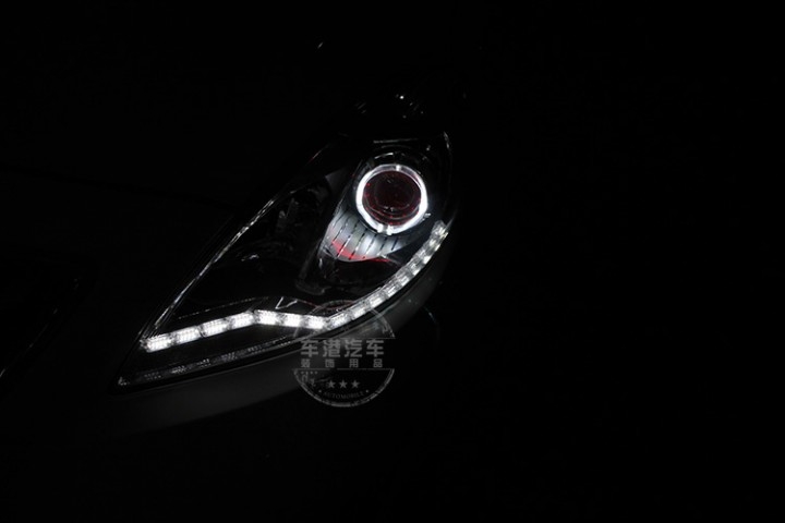 海马M5升级大灯透镜—贵阳大灯改装