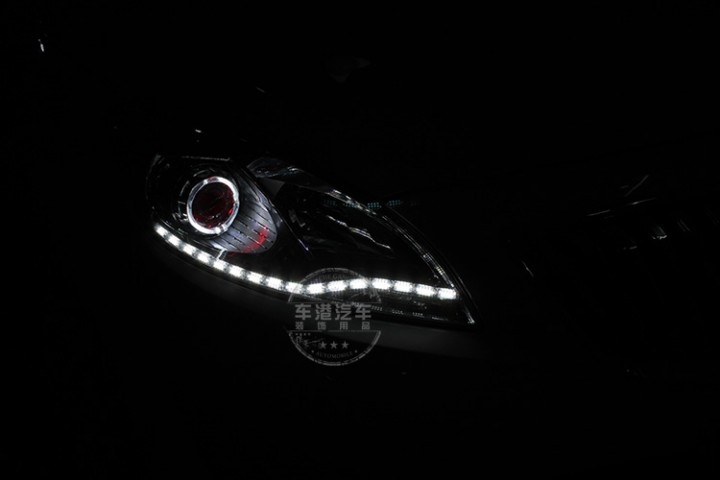 海马M5升级大灯透镜—贵阳大灯改装
