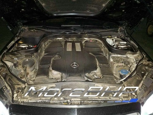 奔驰E320L刷ECU，升级英国More-BHP程序