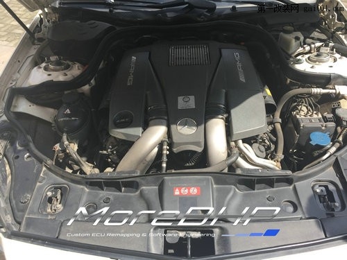 奔驰CLS63 AMG刷ECU，升级英国More-BHP程序