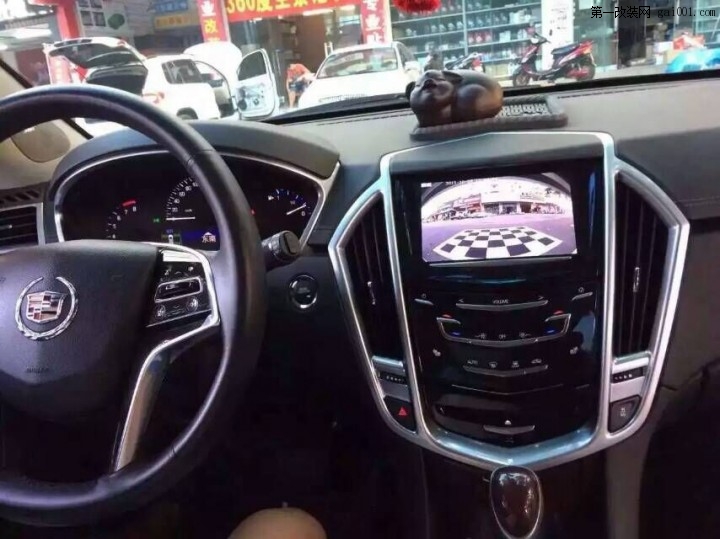 深圳凯迪拉克SRX改装360全景行车记录仪