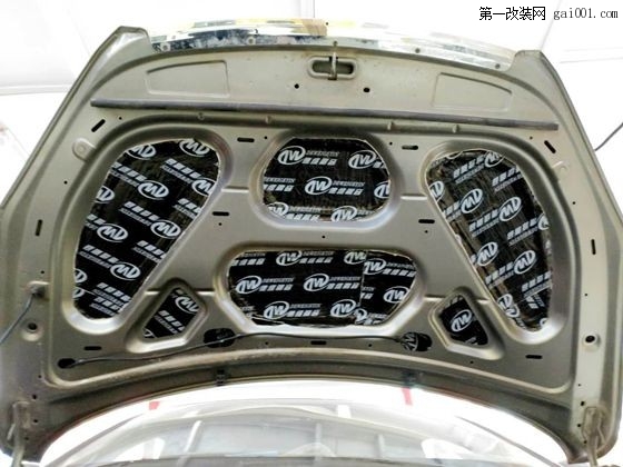 奇瑞A3汽车全车隔音改装 郑州卡卡汽车音响