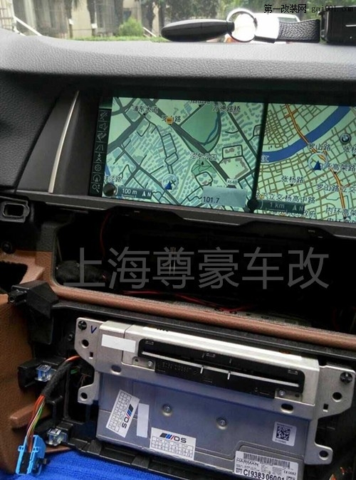 上海欧尚改装5系宝马NBT导航，支持全国安装