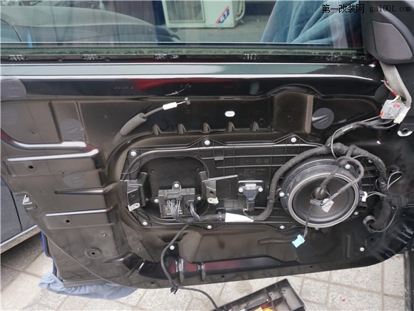 成都捷豹XF汽车音响升级芬朗RE-6.3监听级三分频套装