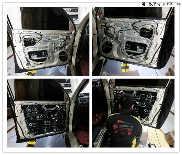 LEXUS雷克萨斯GX400汽车音响改装德国零点三分频|重庆渝大昌改