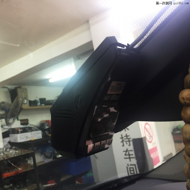 宝马535i安装黑剑FHD6900行车记录仪【珠海非常城市】