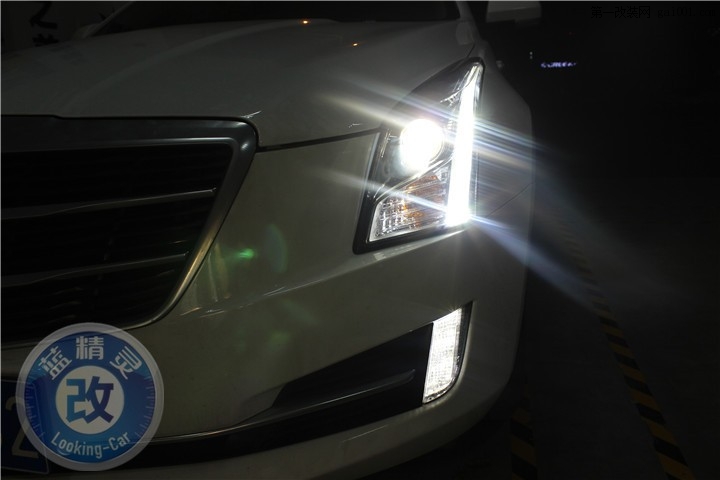 武汉凯迪拉克的全新升级高配LED大灯总成