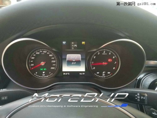 深圳-奔驰C200L提车刷ECU，升级More-BHP程序