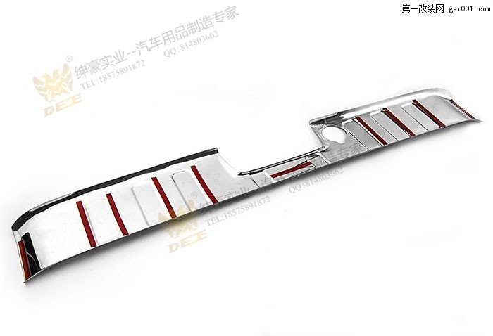 绅豪厂家直销郑州日产NV200不锈钢后护板 门槛条 汽车用品