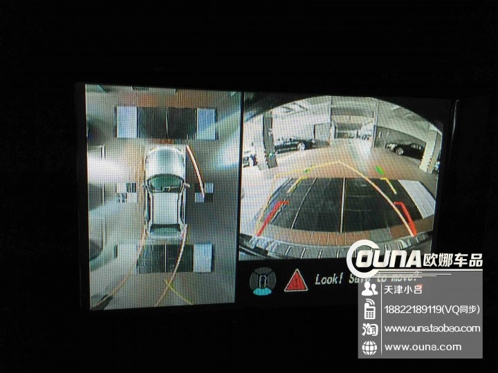 天津奔驰ML350加装360度全景行车记录仪