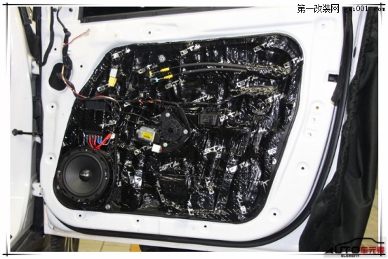 芬朗综合音质喇叭。广州车元素专业起亚KX5汽车音响改装