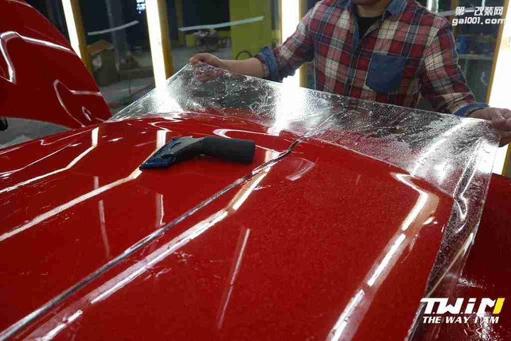 广州天河Twim出品：法拉利488全车施工美国XPEL车身透明保护膜