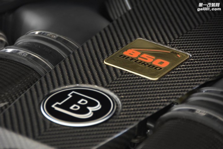 850hp Brabus梅赛德斯 - AMG S63敞篷车