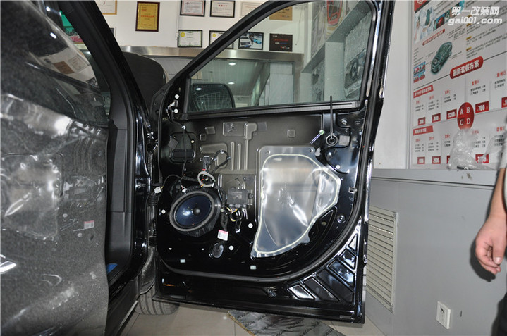 大连道声汽车音响改装福特探险者升级意大利尼诺帕克N3.2
