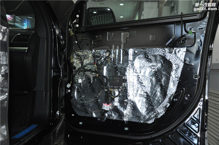 大连道声汽车音响改装福特探险者升级意大利尼诺帕克N3.2