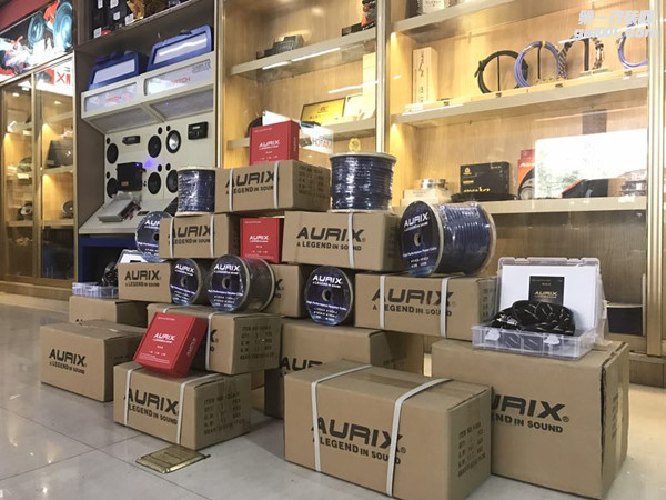 高端线材品牌AURIX（奥瑞仕）成功进驻佛山爱尚汽车音响
