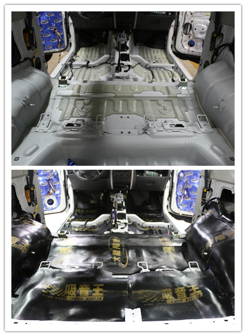 广州车元素吉姆尼音响改装:曼琴M2S.61搭配芬朗超薄低音ONE SUB
