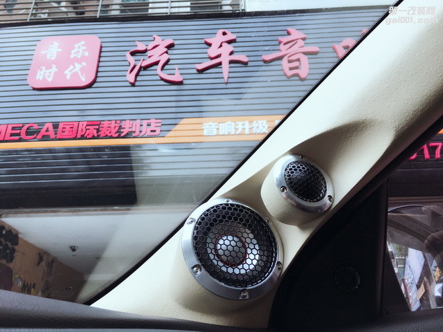惠州音乐时代 现代ix25汽车音响改装洛克力量683