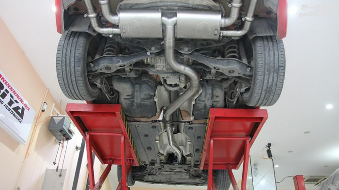 奥迪S3改装AOOAS可变阀门中尾排气