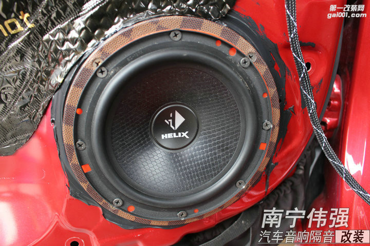 南宁专业音响隔音改装马自达CX-4喜力仕音响改装