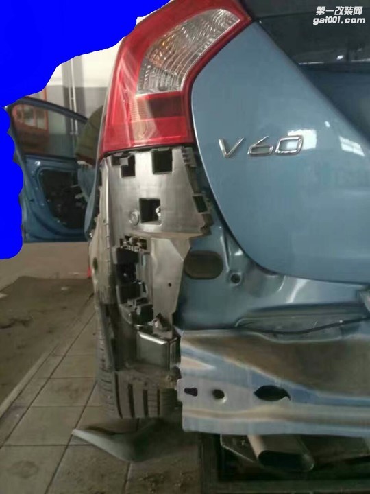 深圳沃尔沃V60改装盲点辅助系统