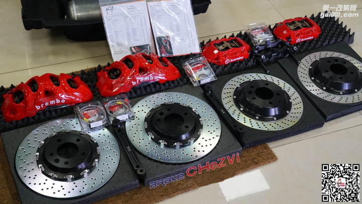 保时捷卡宴改brembo刹车 bremboGT全原装刹车