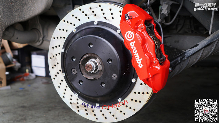 保时捷卡宴改brembo刹车 bremboGT全原装刹车