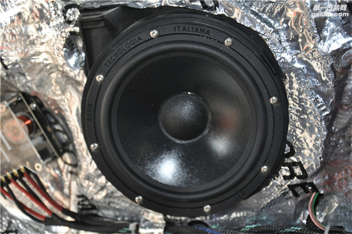 大连道声汽车音响改装标志207升级ATI精巧6.1