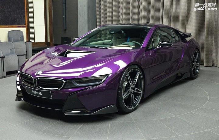 Abu Dhabi发布暮光紫色宝马i8