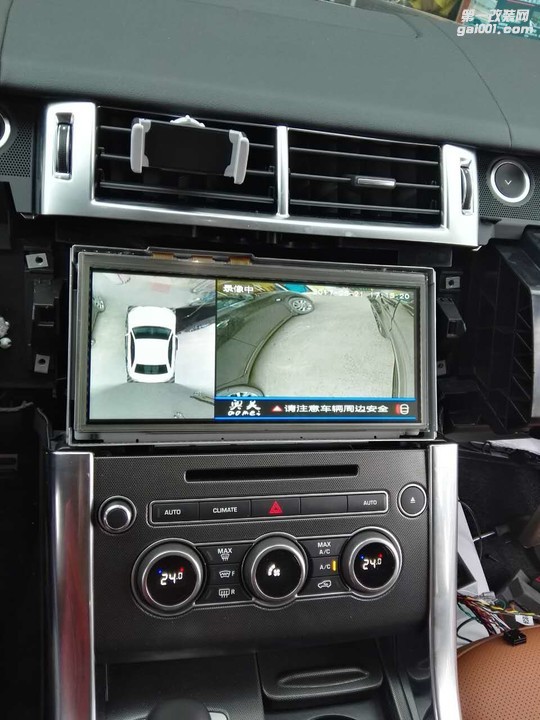 新款17款路虎揽胜改装加装升级360度全景行车记录仪倒车影像
