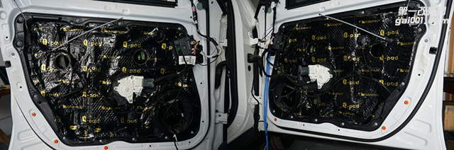 东莞奔驰GL450汽车音响改装丹拿272音响-东莞海浪汽车音响