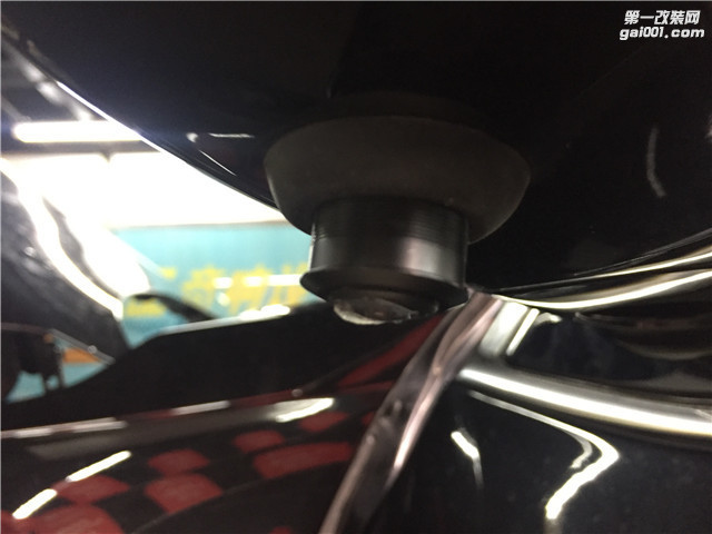 宝马X5汽车音响改装360度全景行车记录系统-柳州金手指