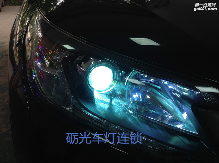 南沙改灯 本田CRV大灯升级海拉5高配双光透镜+欧司朗套餐