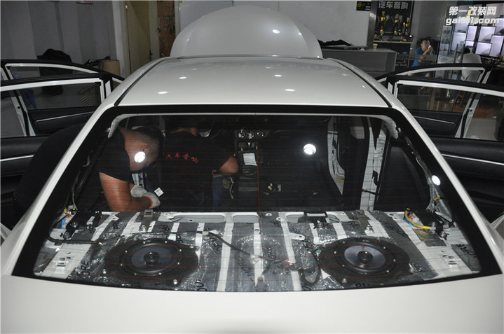 大连道声汽车音响改装丰田雷凌升级尼诺帕克N3.2