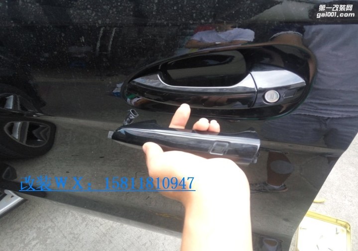 深圳奔驰GLE320 GLE400改装原厂无钥匙进入360全景行车记录仪