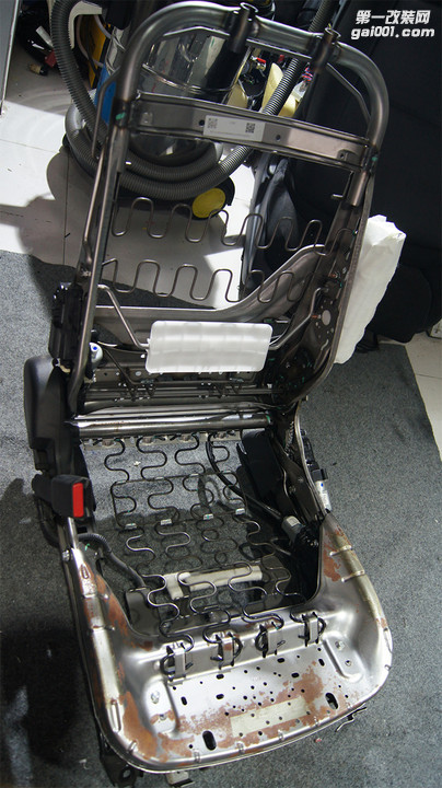 成都英菲尼迪Q50L座椅通风改装