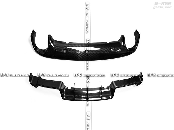 Scirocco R KT Style Rear Diffuser with bottom lip (2Pcs)(8.)..JPG