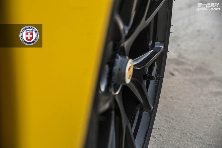 991卡雷拉GT升级HRE R101 超级轻量化轮毂