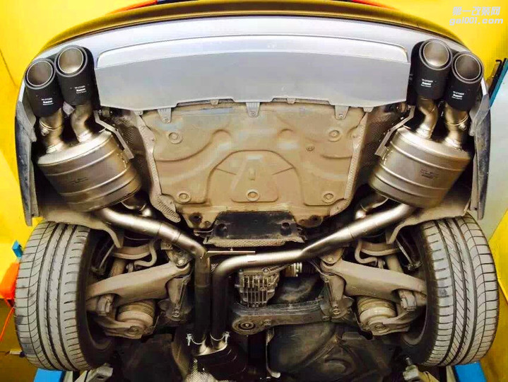 奥迪S6/S7升级改装天蝎钛合金阀门排气