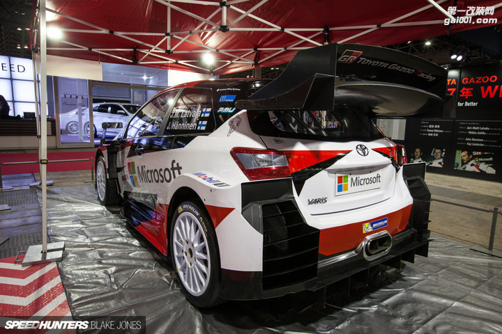 改装赛车版丰田雅力士WRC