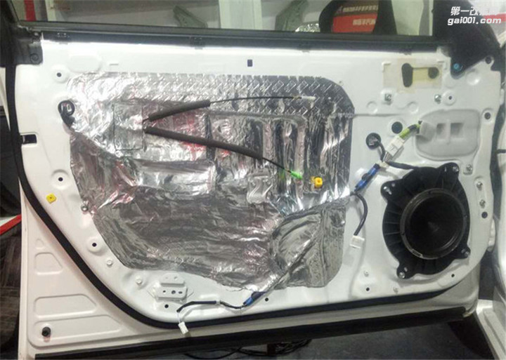西安上尚雷克萨斯ES300汽车隔音降噪改装世界品质3M 音响改装