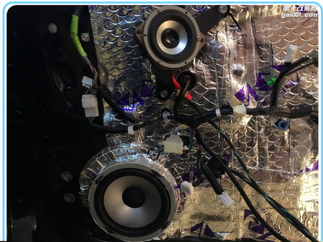 惠城汽车音响改装 惠州音乐时代雷克萨斯IX250改装洛克力...