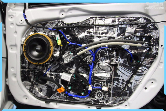 余杭汽车音响改装 现代领动汽车音响改装意大利史泰格SQ650C