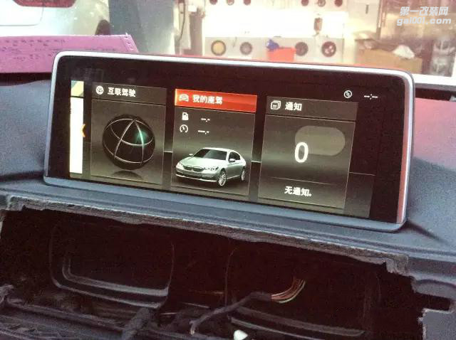 南昌宝马改装宝马3系改装原厂EVO ID6系统苹果carplay功能