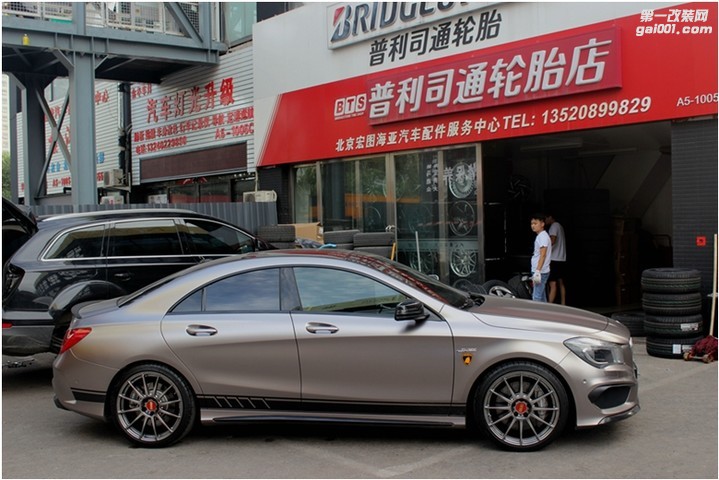 奔驰CLA45 AMG 与 日本 BBS FS 19寸锻造轮毂