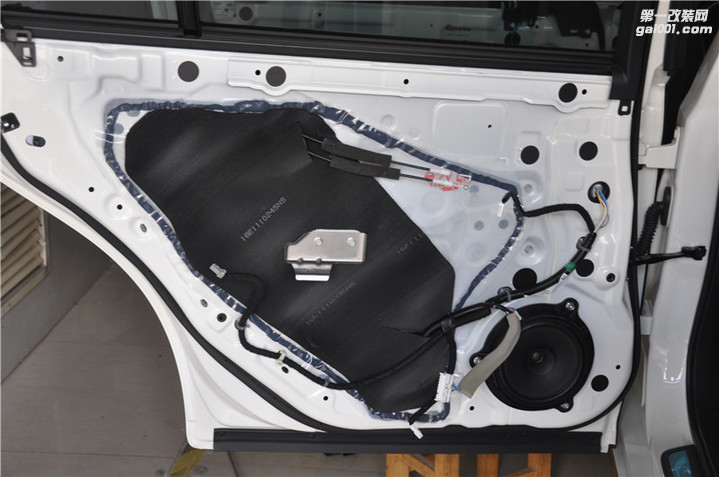大连道声汽车音响改装-英菲尼迪Q50L升级ATI悠扬6.3