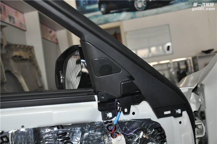 大连道声汽车音响改装-英菲尼迪Q50L升级ATI悠扬6.3
