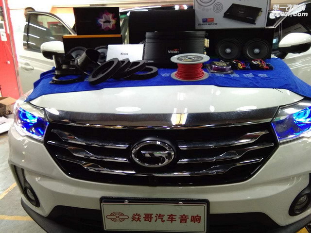 拨动心弦 传祺GS4汽车音响改装DLS MR6.2套装—广州焱哥作品