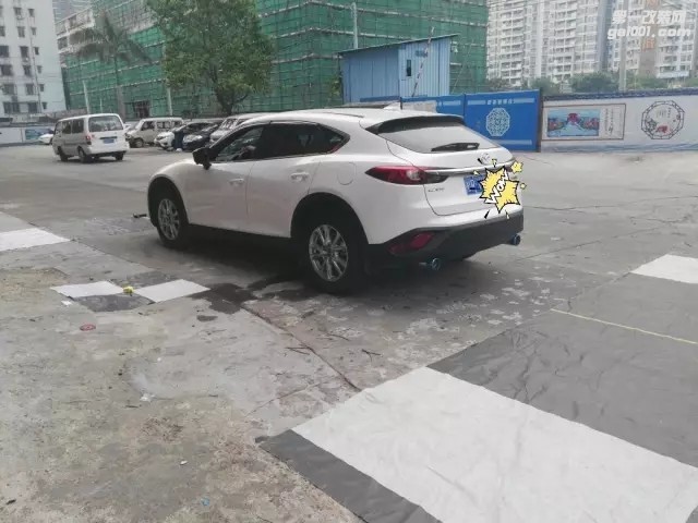 马自达CX-4安装道可视高清360°全景行车辅助系统 四路行车...