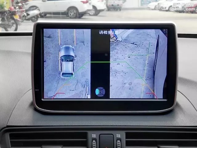 马自达CX-4安装道可视高清360°全景行车辅助系统 四路行车...